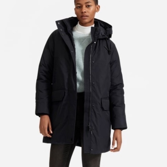 Everlane Jackets & Coats Everlane Renew Military Parka Sz Xl Poshmark